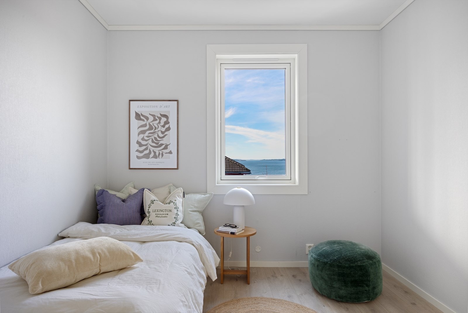 Dette soverommet er på 8,8 m² Galleribilde