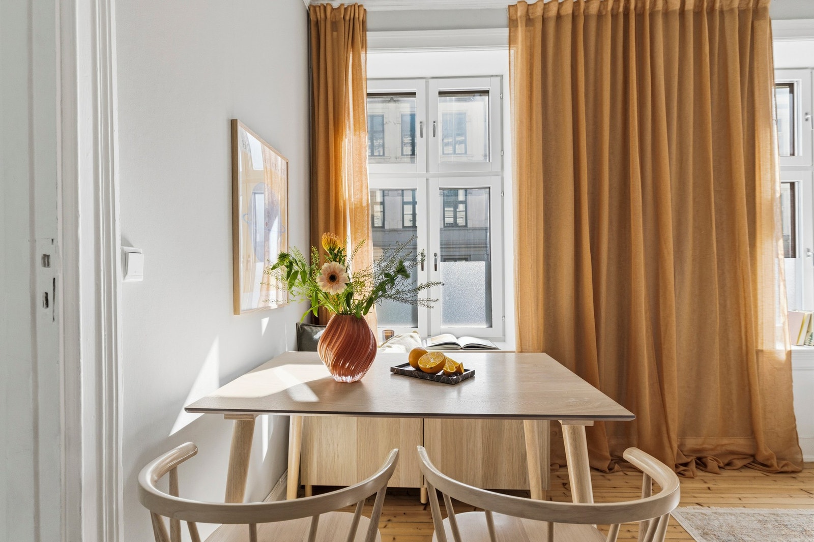 Her kan man nyte gode middager og sene kvelder med familie og venner Galleribilde