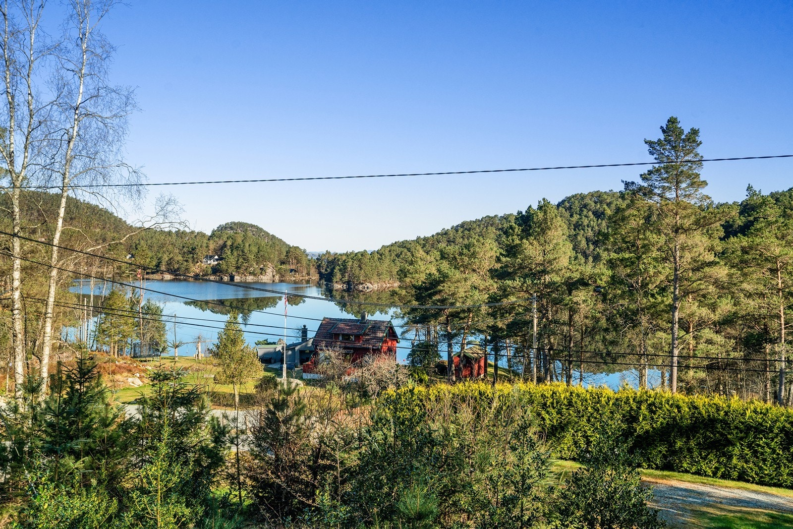 (Utsikten fra stua) Galleribilde