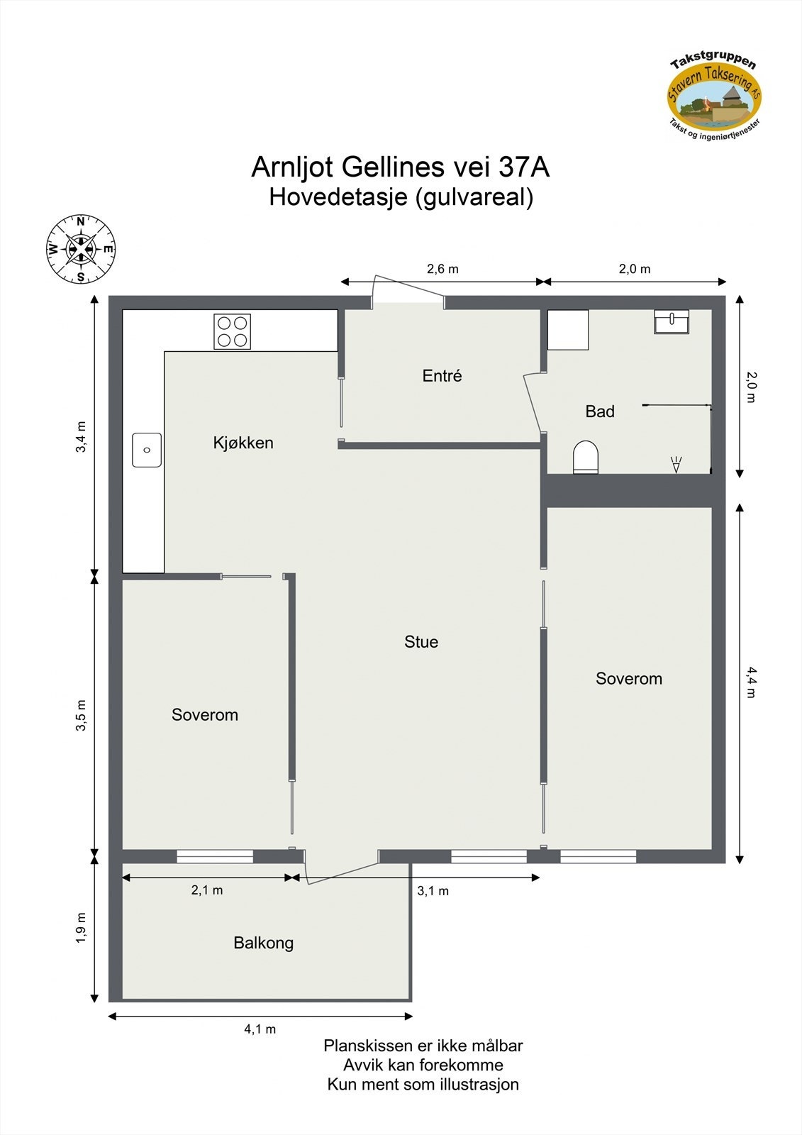 Plantegning. Galleribilde