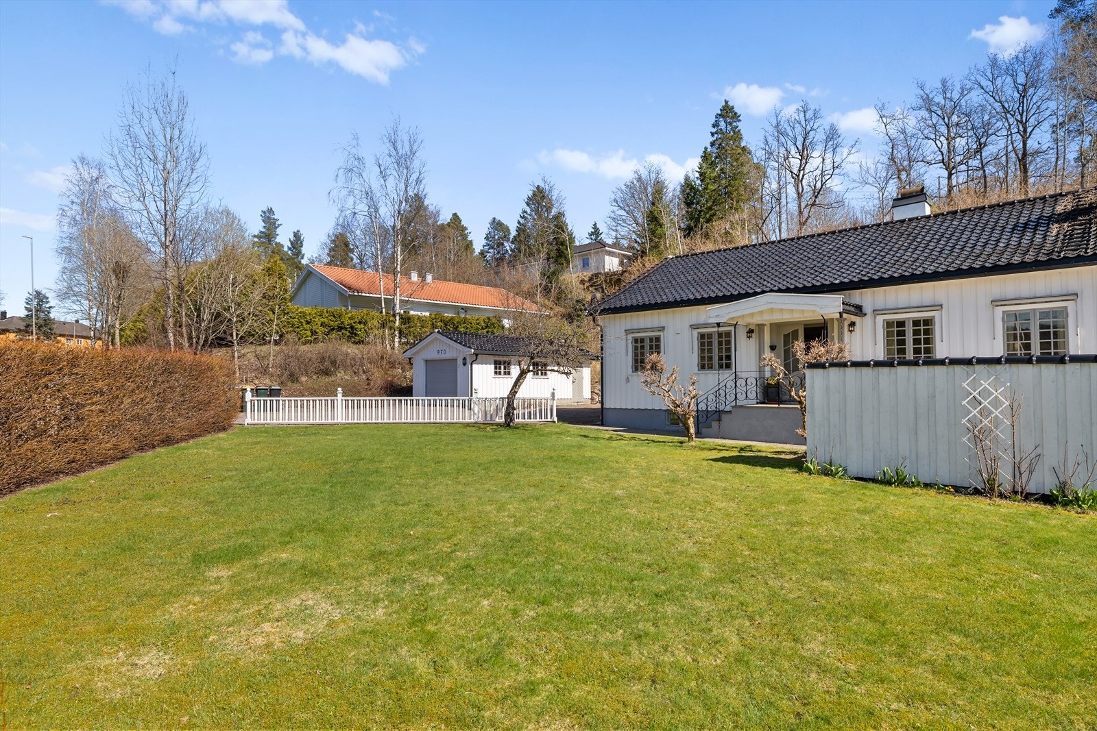 Her er det fine solforhold med sol til sene kvelden. Galleribilde