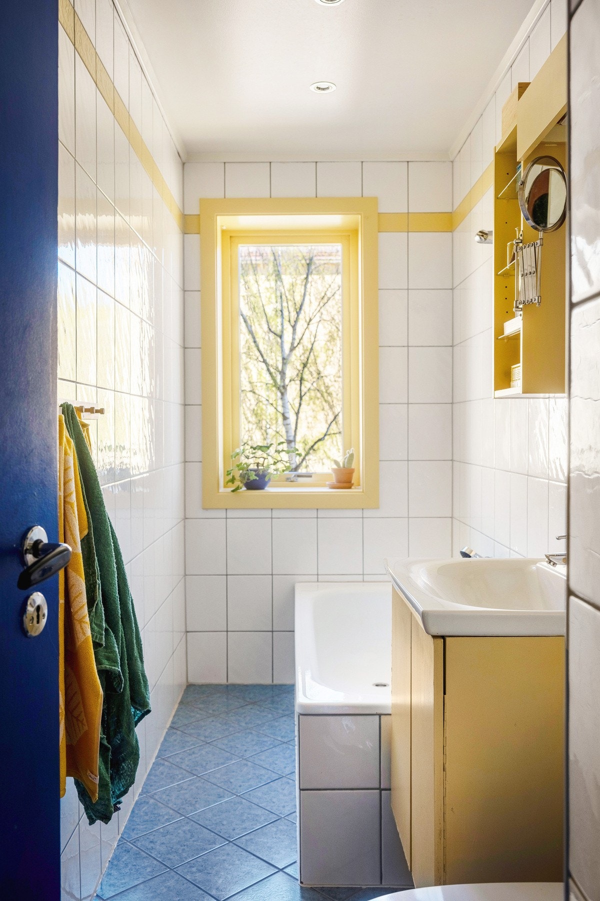 Badet fremstår som funksjonelt, og ble rehabilitert i regi av borettslaget i 2005. Galleribilde