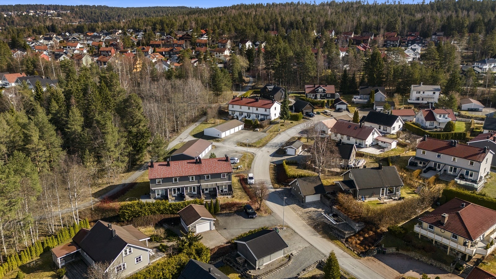 Nypeveien befinner seg i en rolig og tilbaketrukket del av Konnerud. Galleribilde