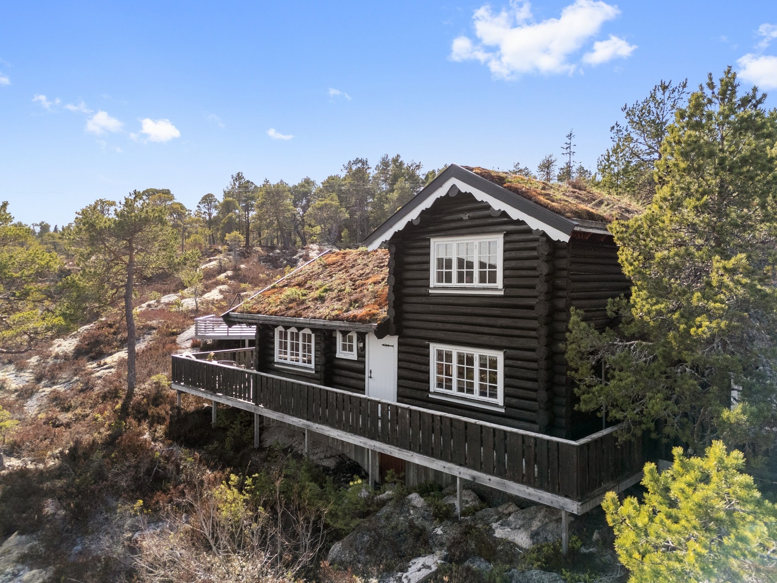 Her får du ekte hyttefølelse i rolige og naturskjønne omgivelser. Galleribilde