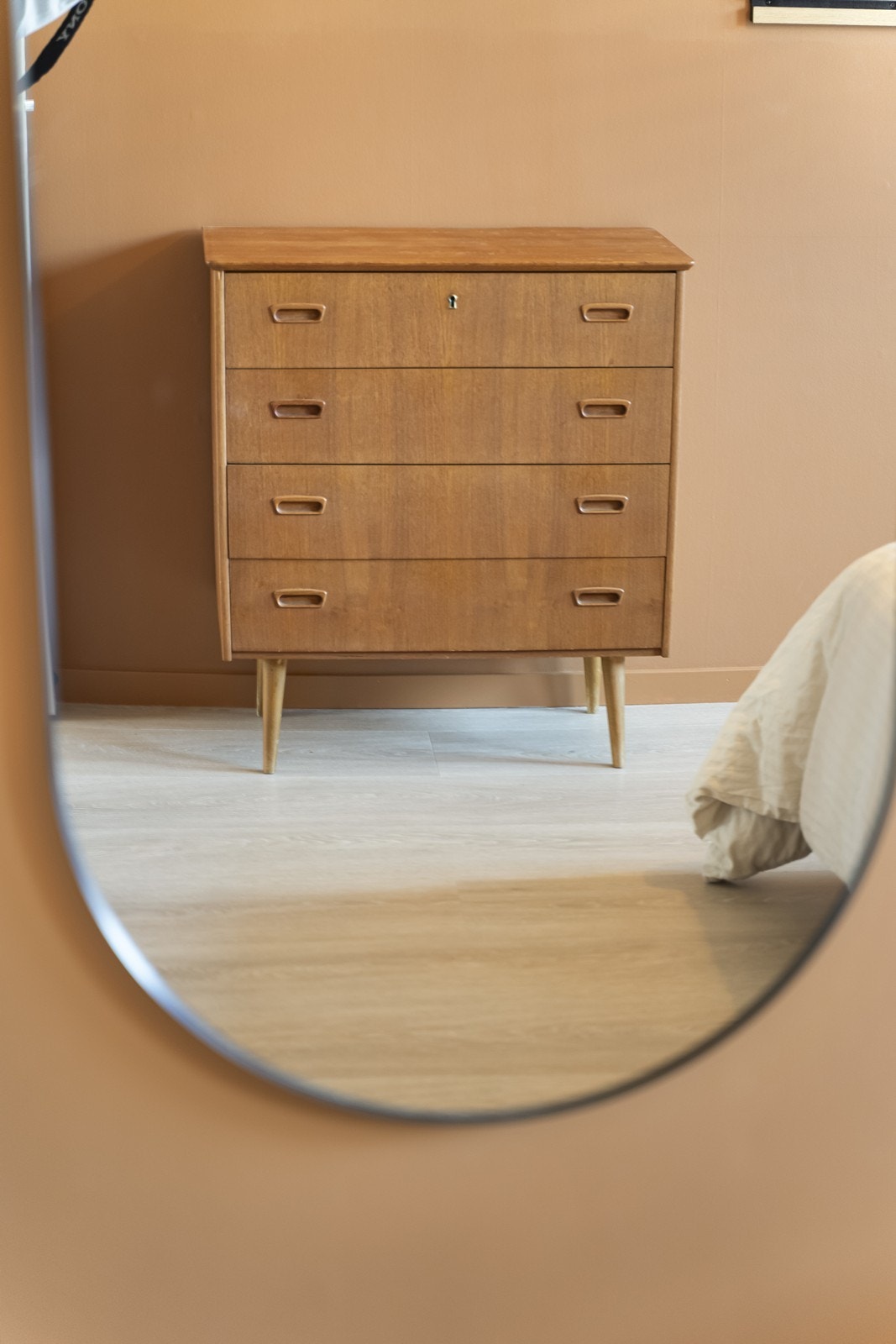 Detaljbilde fra soverom. Galleribilde