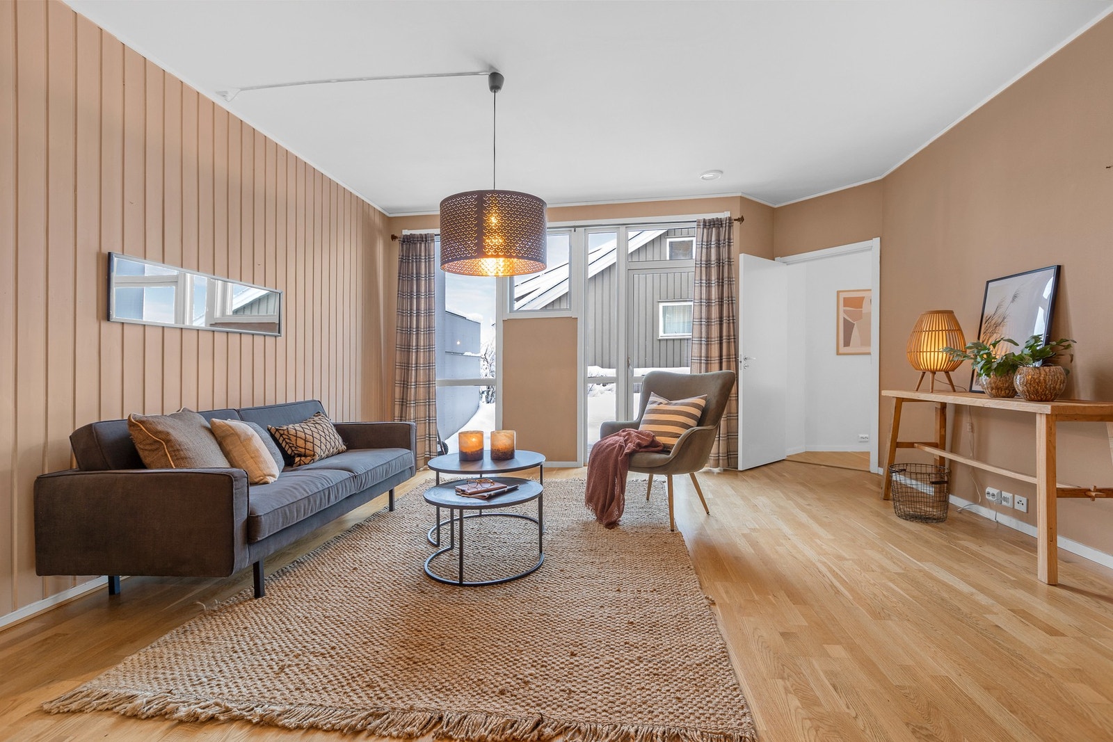 2-roms andelsleilighet med alt på ett plan Galleribilde