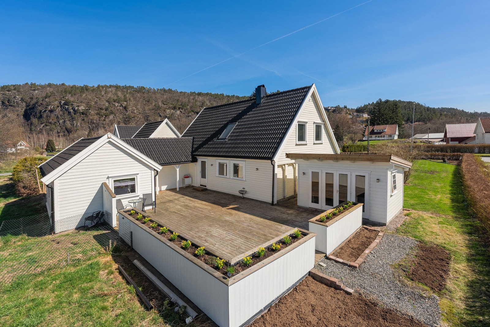 Vestvendt platting Galleribilde