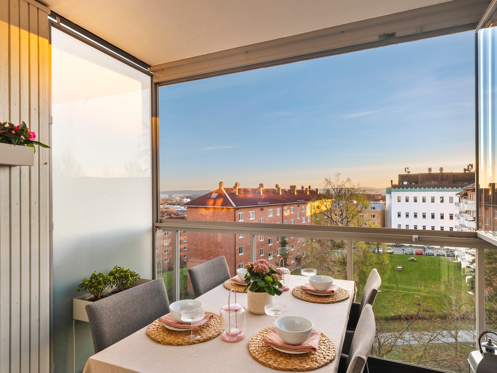 Her kan man nyte late sommerdager og et herlig måltid med venner og familie Galleribilde