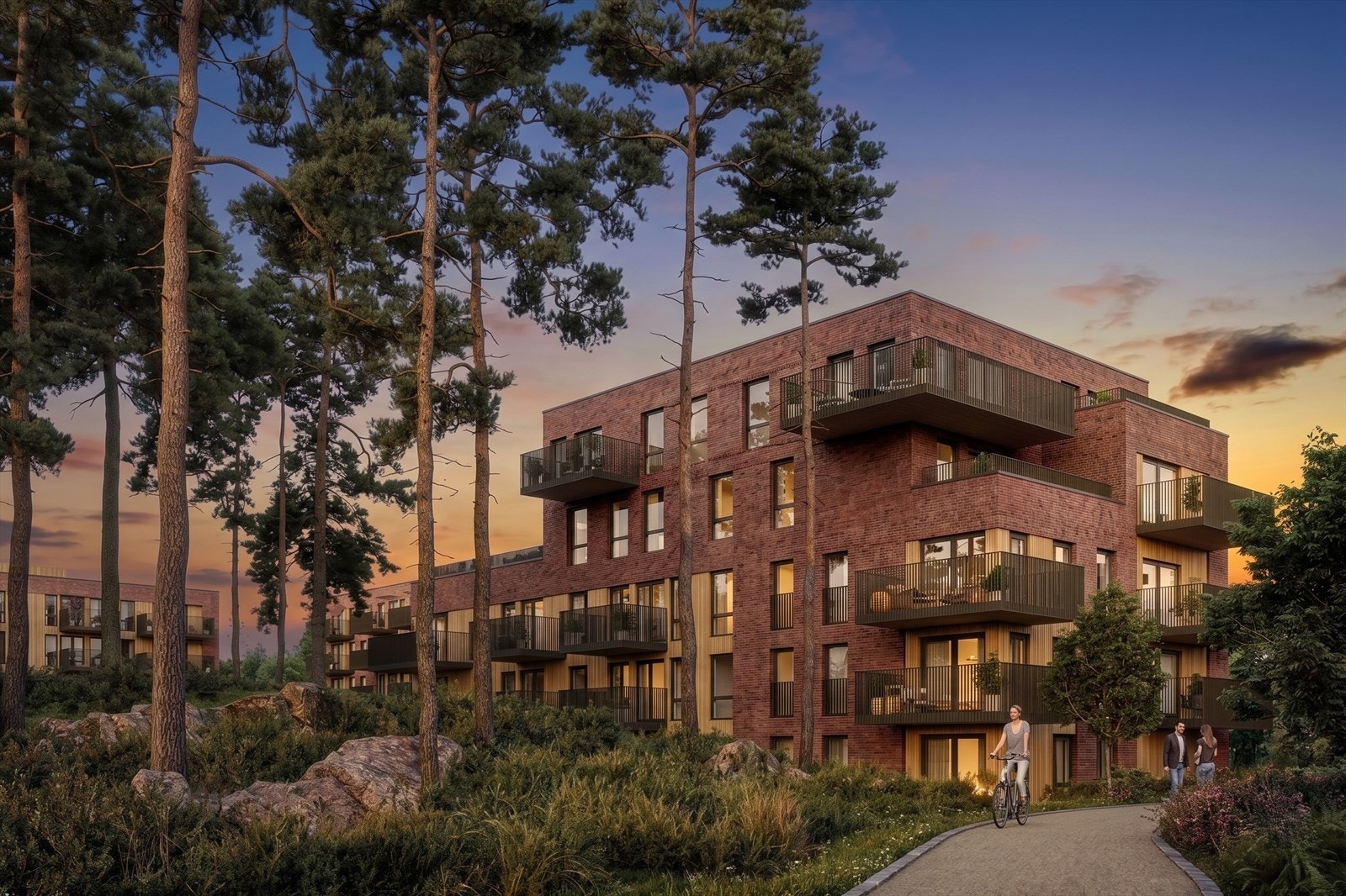 Hus 2 med tre gjesterom. Galleribilde