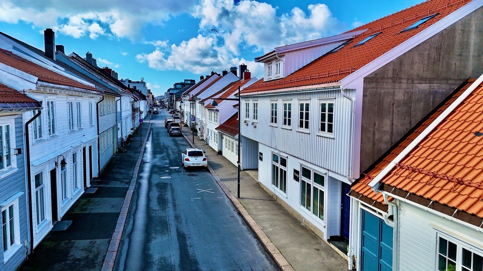 Skippergata sett mot Markens gate en kort spasertur unna Galleribilde