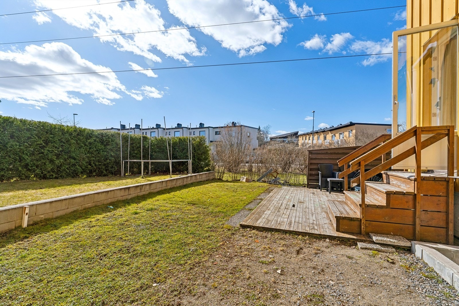 Uteområdet er vendt mot sørøst. Galleribilde