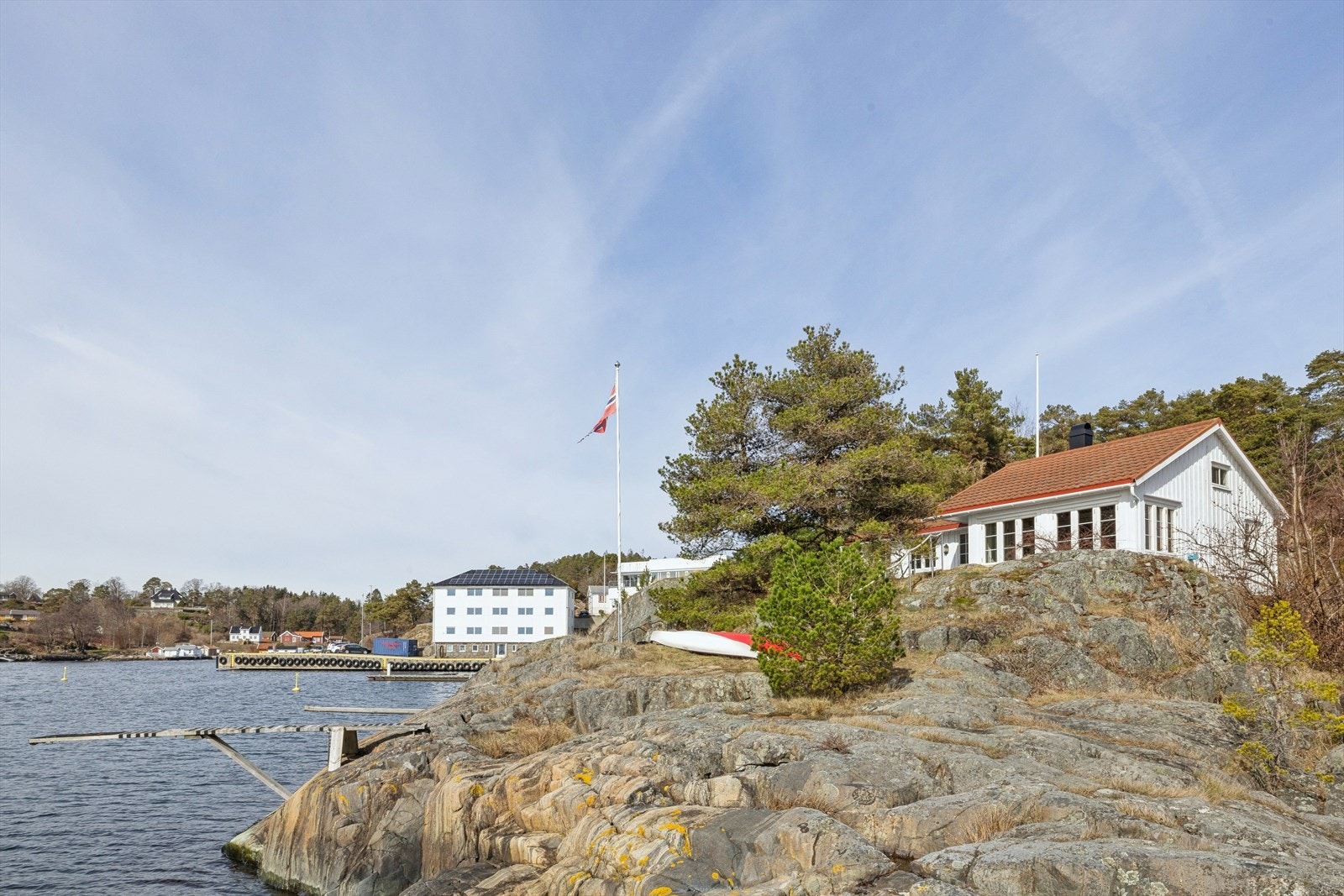 Bygget i bakgrunnen er Havforskningsinstituttet - Et kompetansesenter for forskning på kystressurser og marin forvaltning. Galleribilde