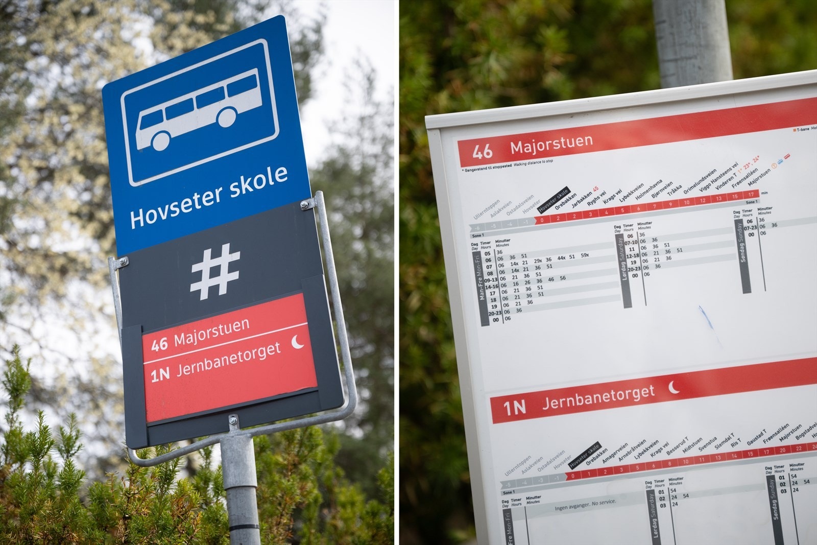 Det er gode kollektivforbindelser i området- Nærmeste bussholdeplass er under 2 minutter gange fra boligen (under 100m) Galleribilde