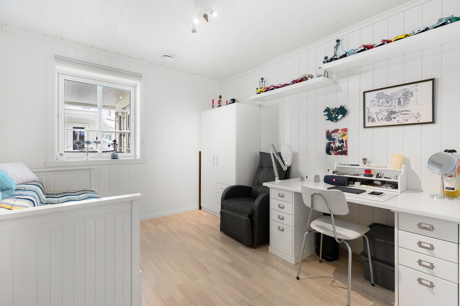 Soverom nr. 3 i hovedetasjen Galleribilde