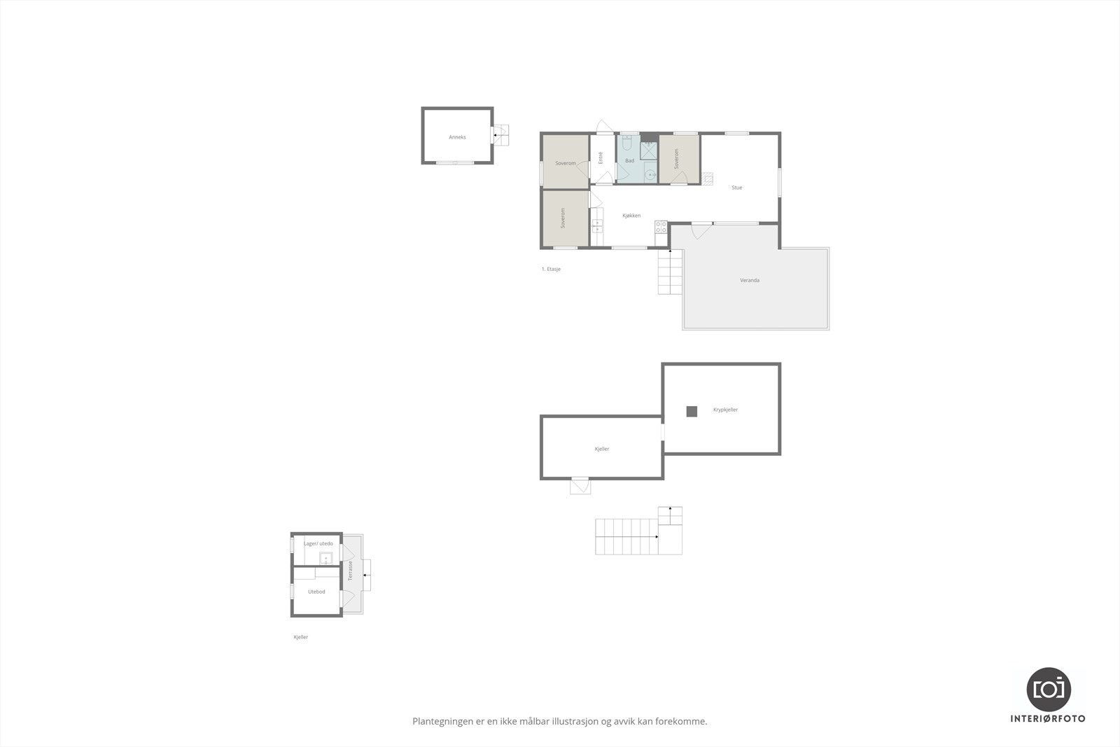 Plantegning Galleribilde