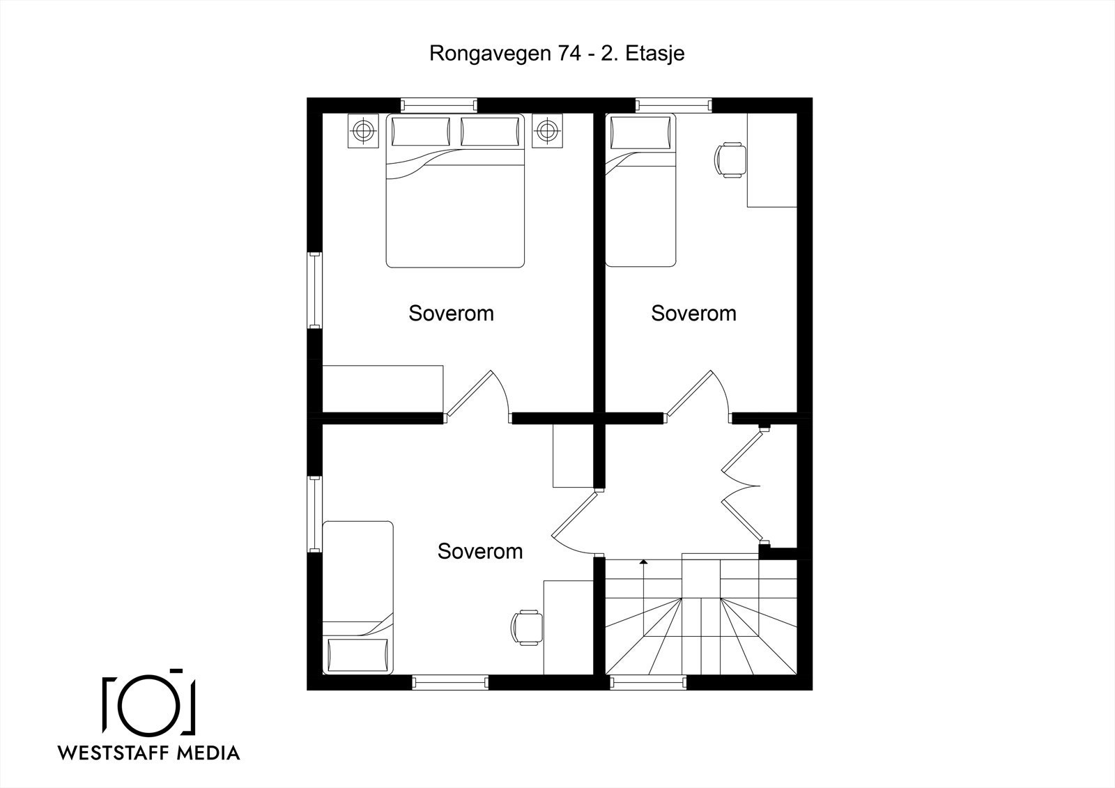 Plantegning 2.etasje Galleribilde