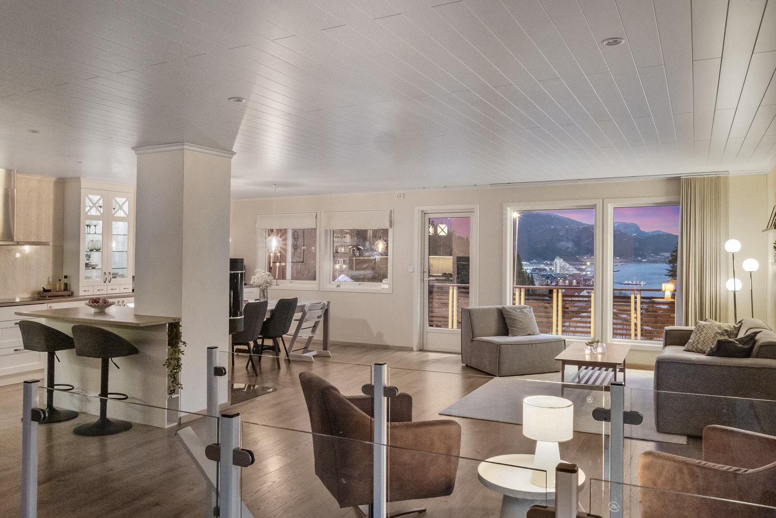Kveldsstemning Galleribilde