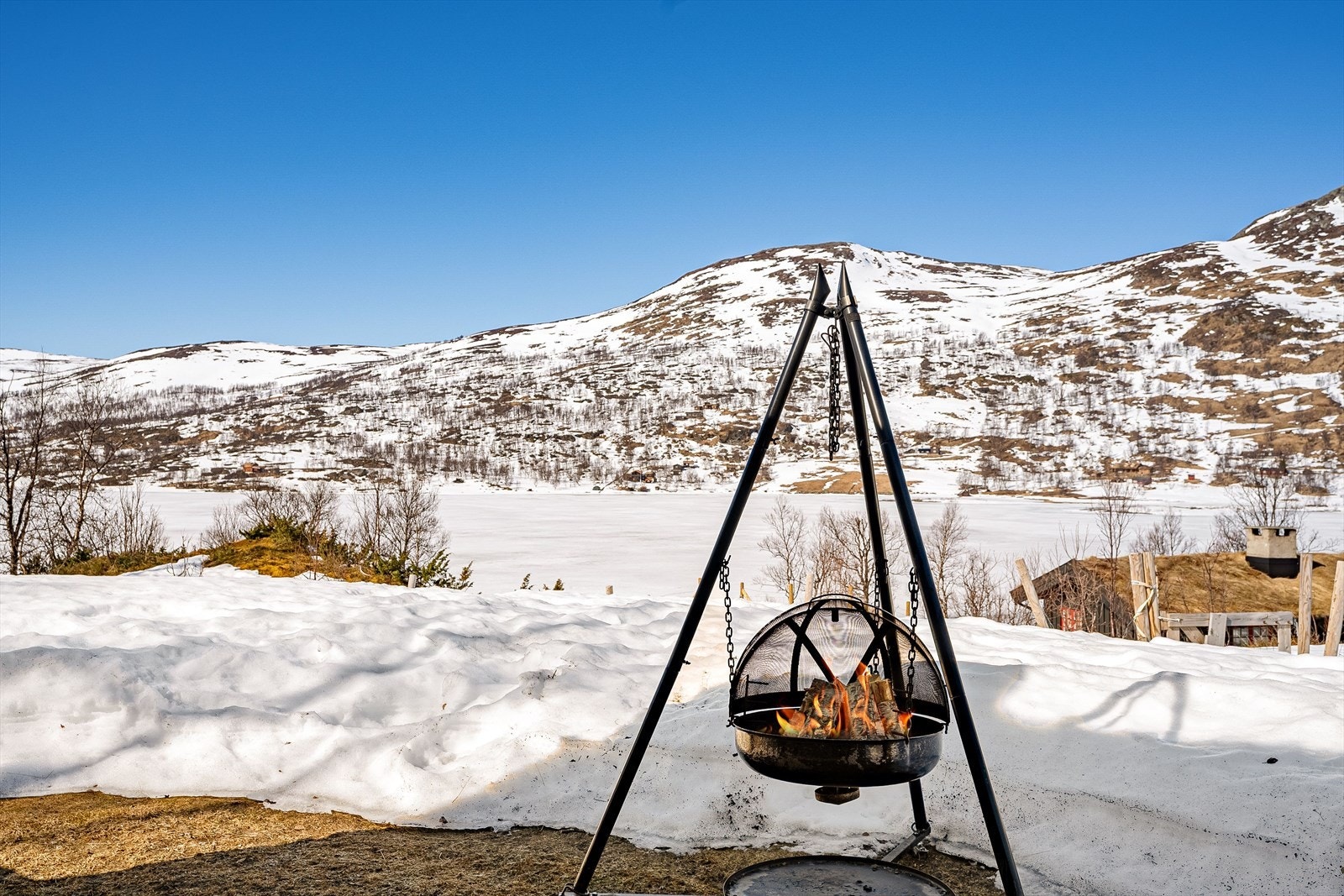 Her har du virkelig alle forutsetninger for en hyggelig stund med dine kjære! Galleribilde