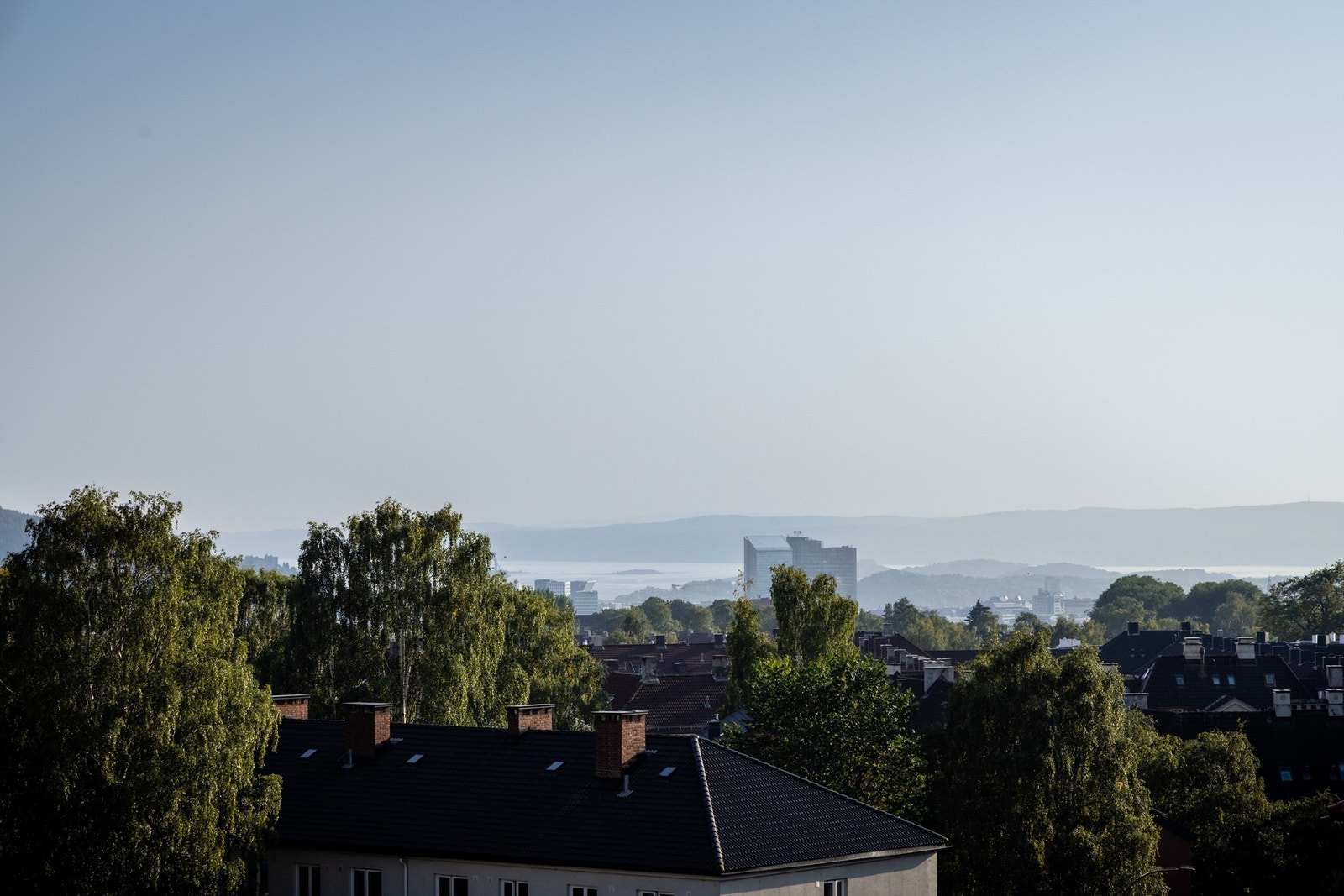 Utsikt mot Oslo-fjorden Galleribilde