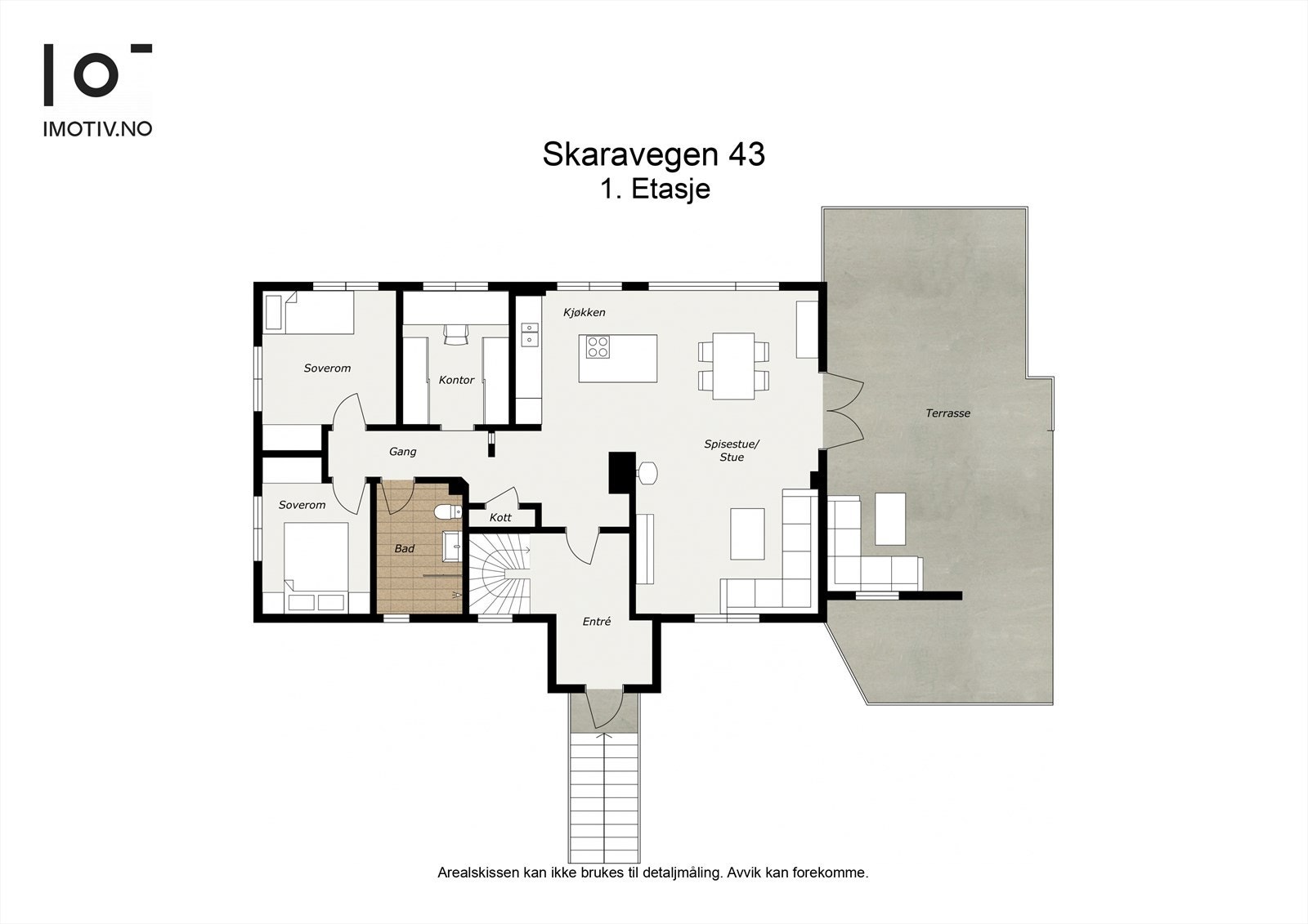 - Plantegning 1. etasje - Galleribilde