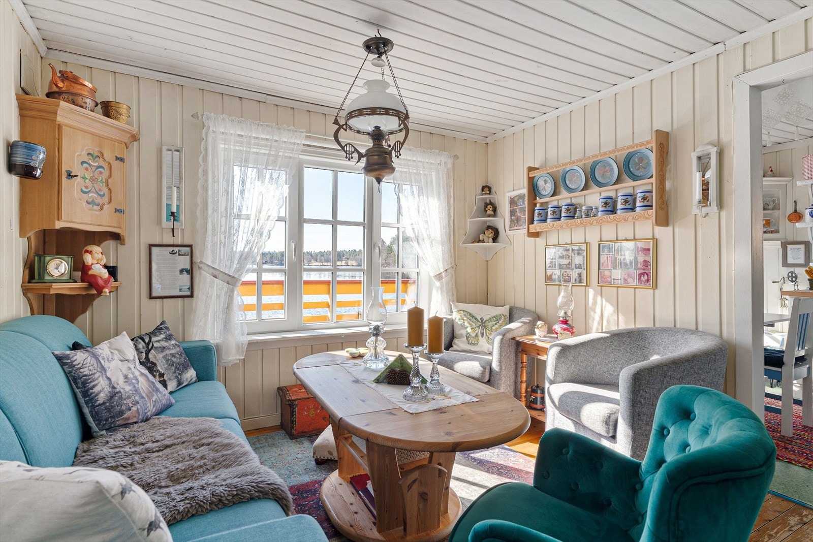 Hytten har et innvendig bruttoareal på 41m². Galleribilde