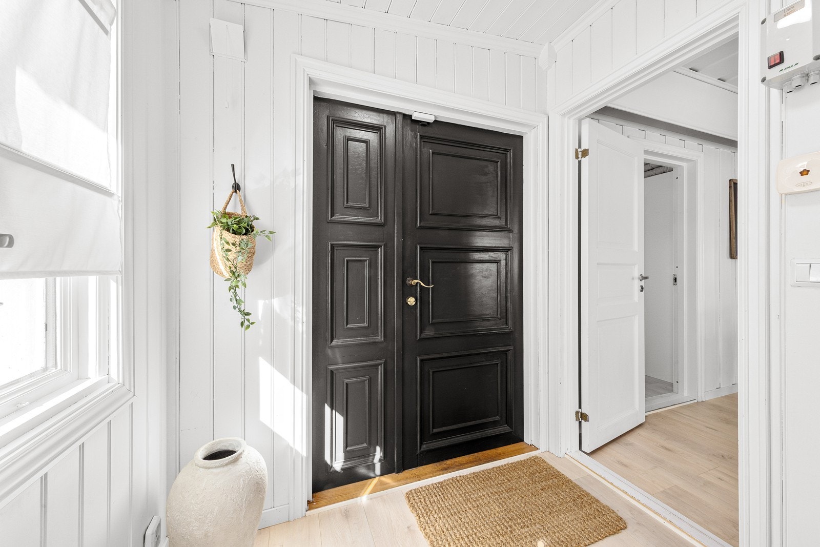 Hyggelig entré ønsker velkommen! Galleribilde