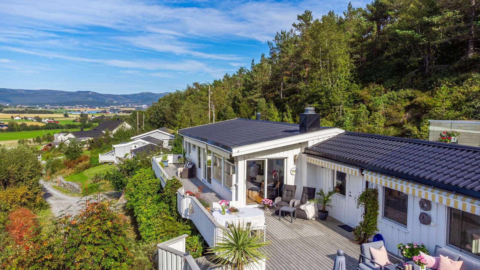 Dronebilde Galleribilde