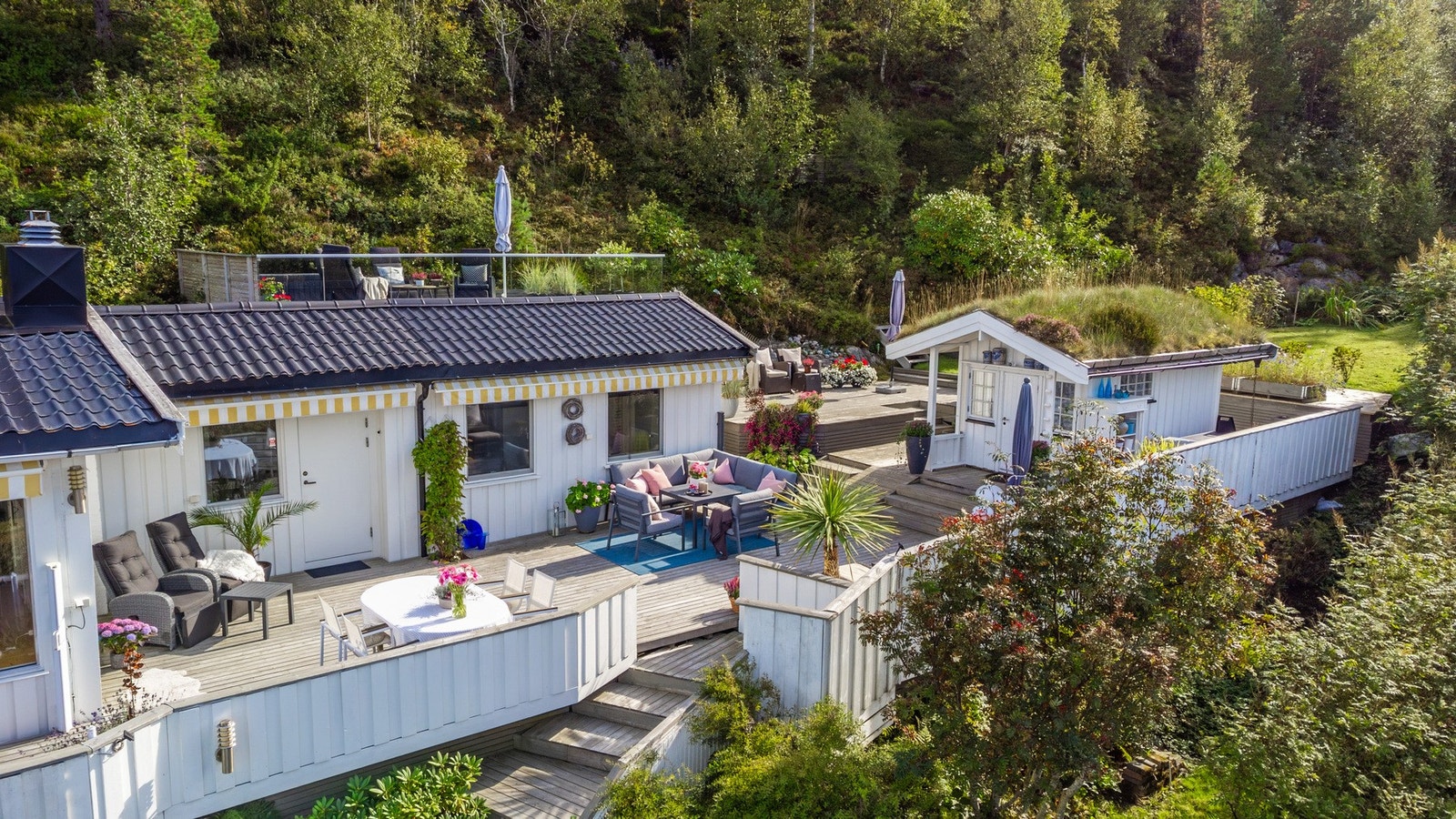 Dronebilde Galleribilde