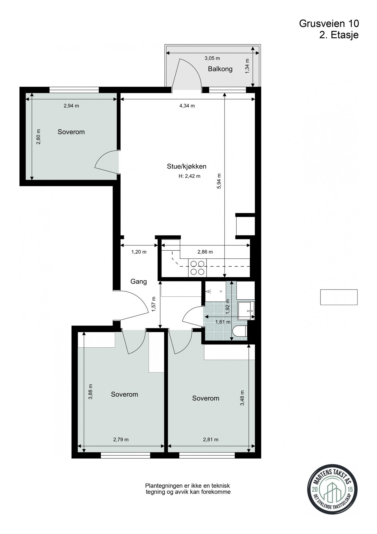 Plantegning - Velkommen inn. Galleribilde