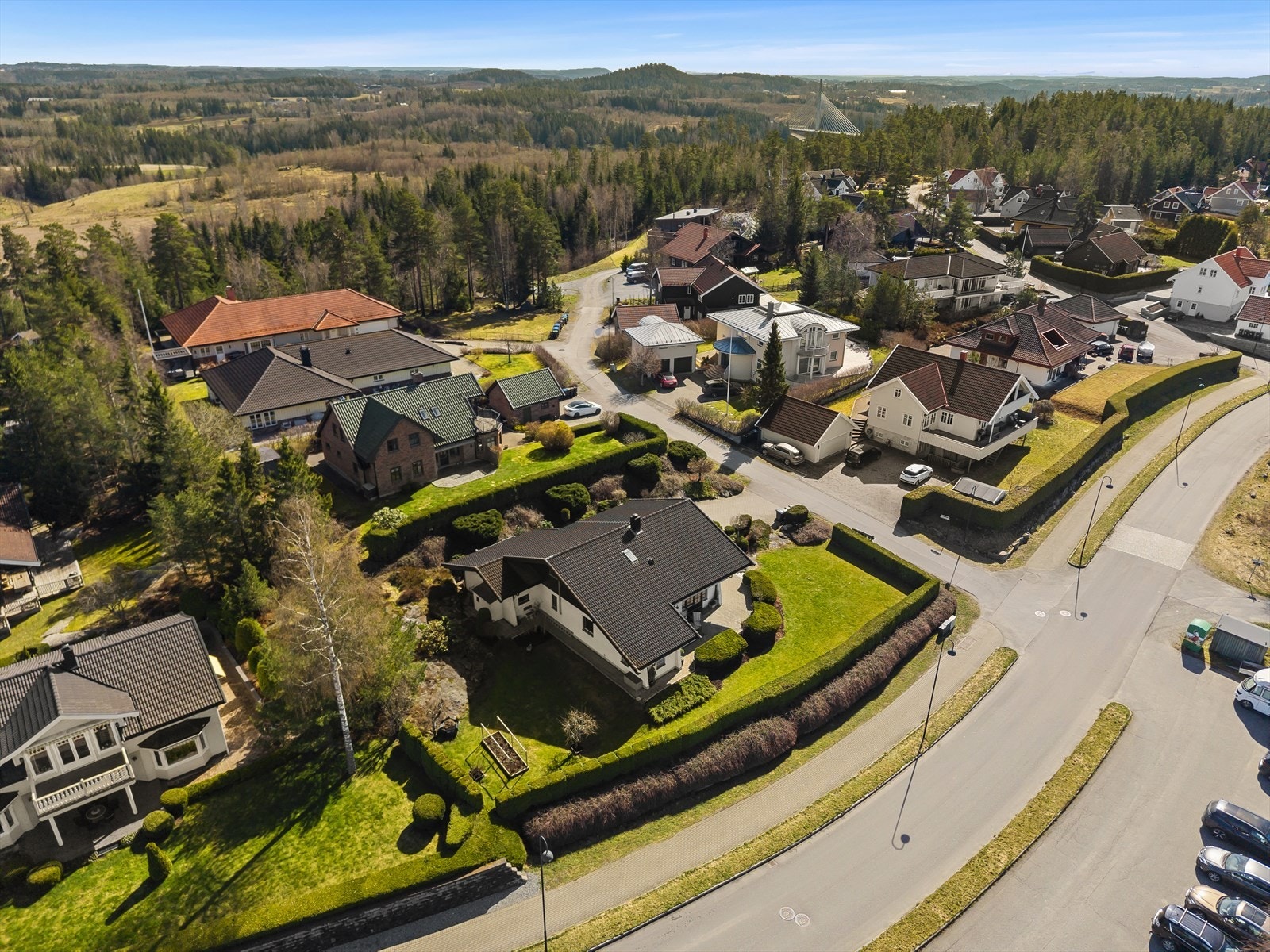 Dronefoto Galleribilde