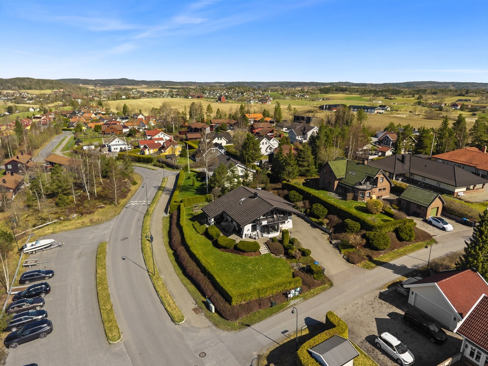 Dronefoto Galleribilde