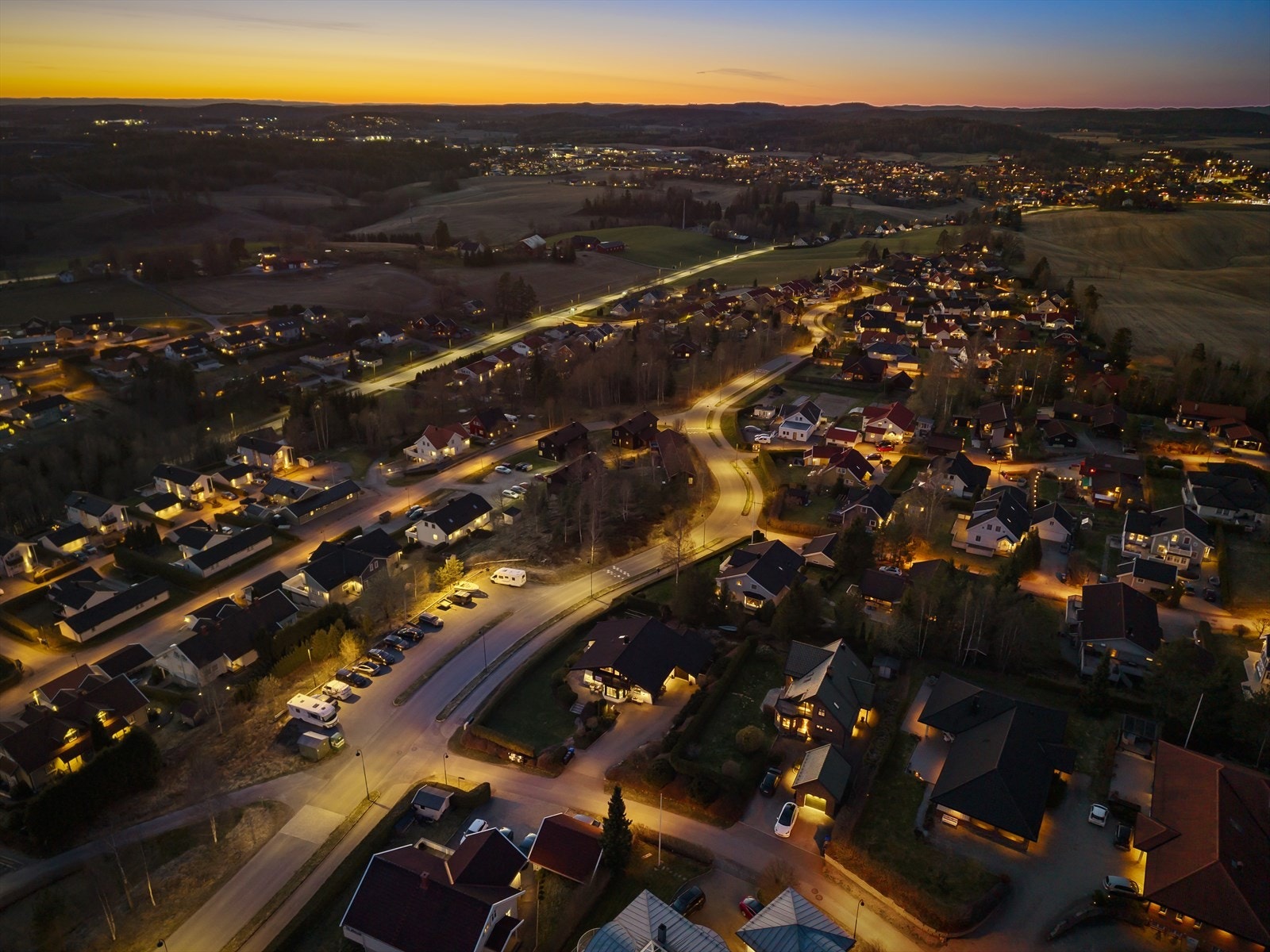 Dronefoto Galleribilde