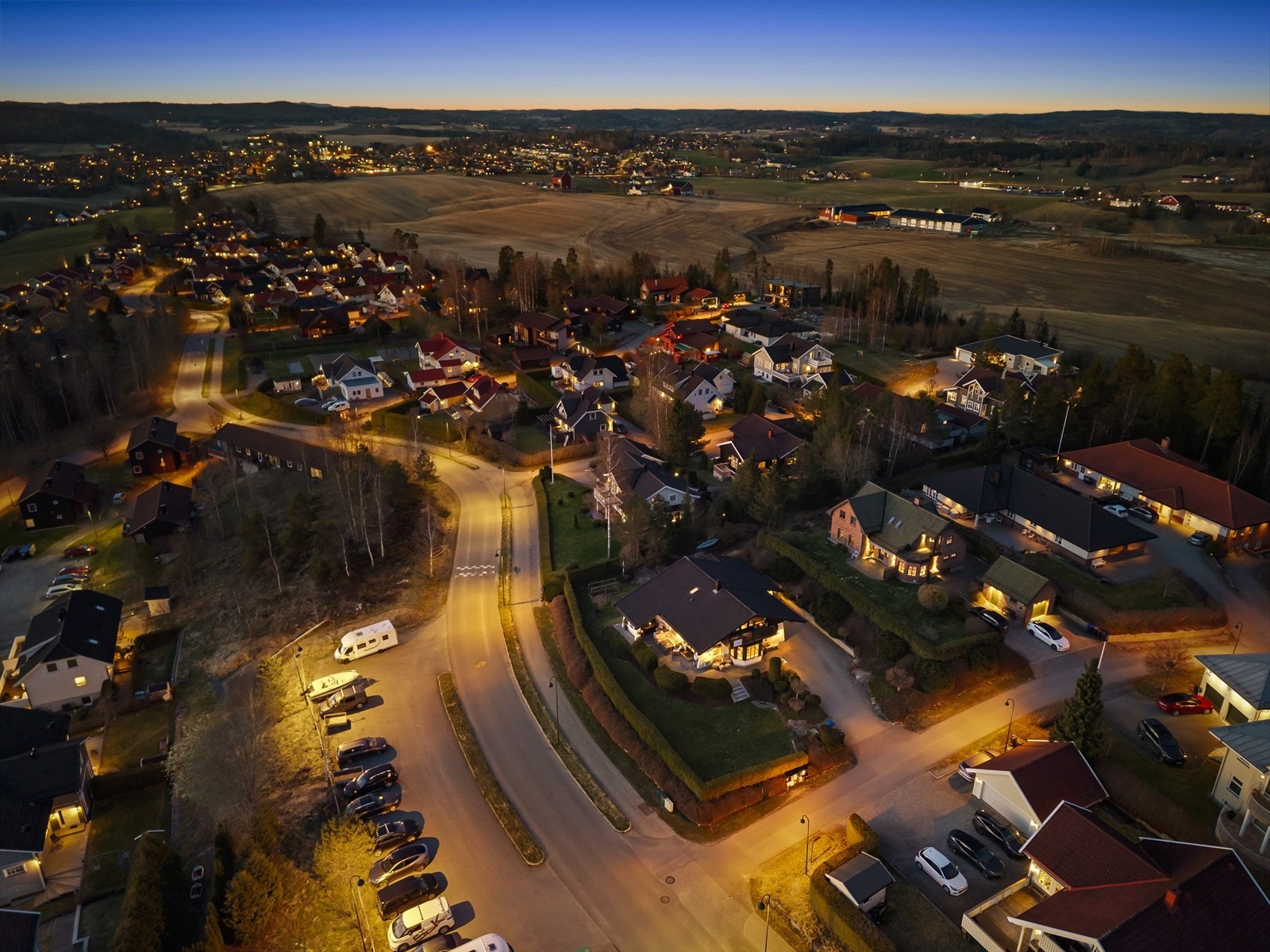 Dronefoto Galleribilde