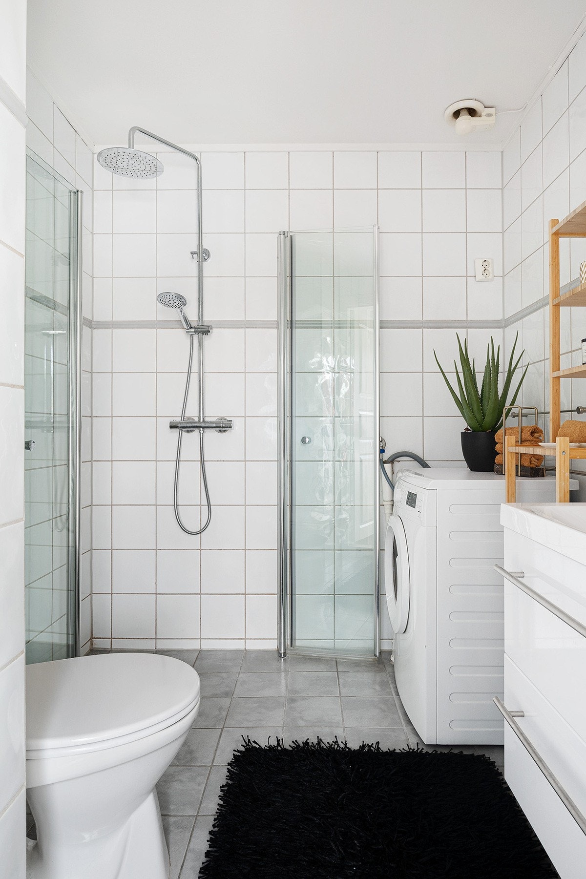 Opplegg for vaskemaskin. Galleribilde