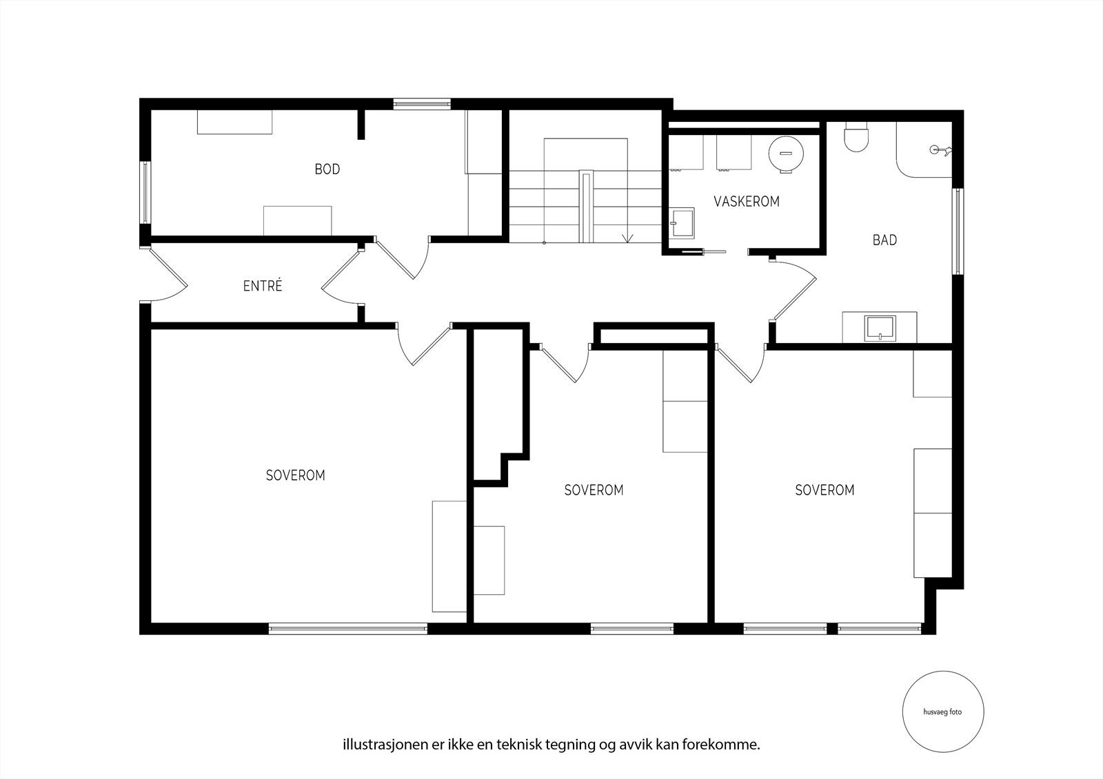 Lauvastølveien 10 HF ETGU 2D Galleribilde