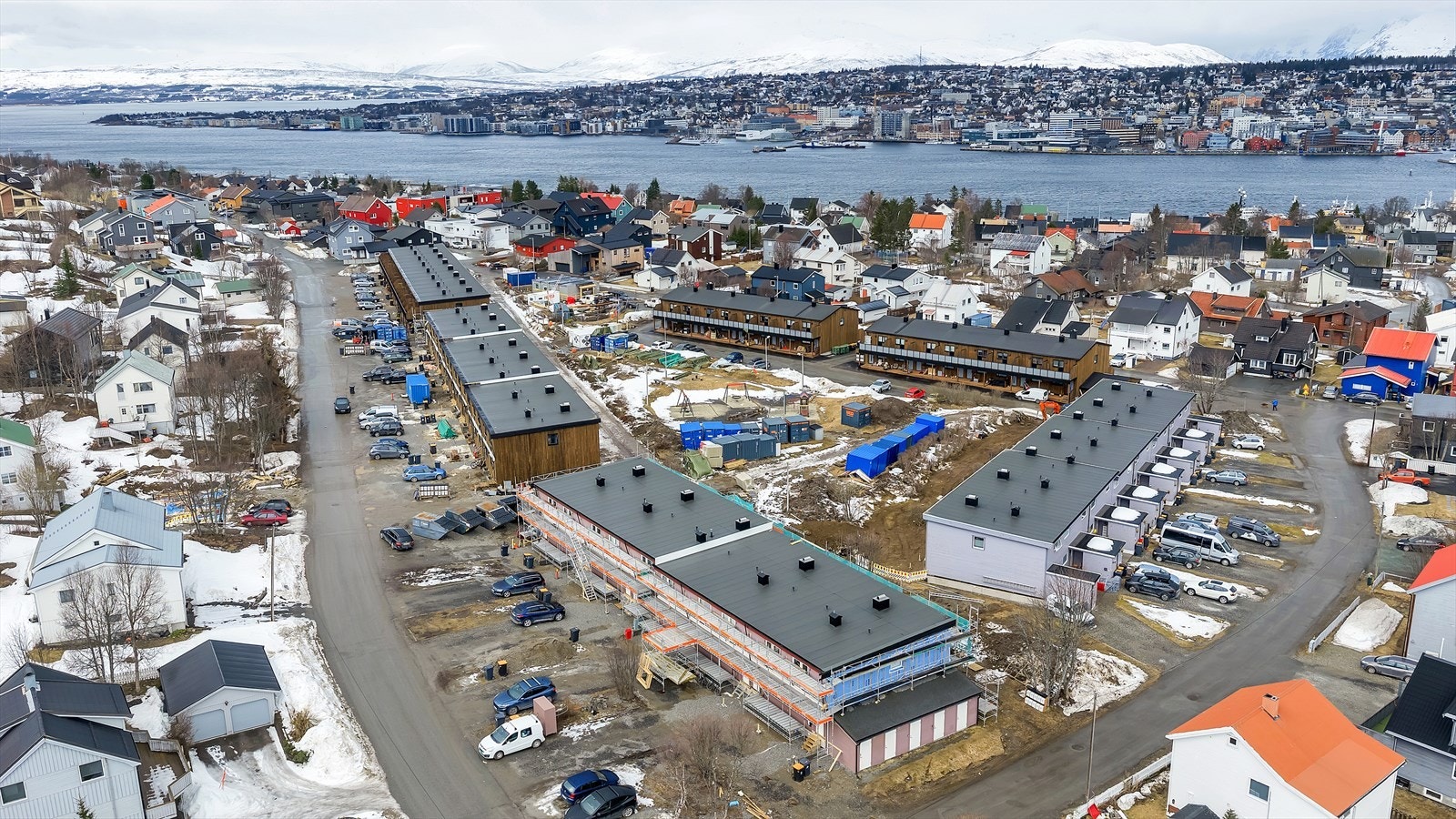 Barnevennlig område med lite gjennomgangstrafikk Galleribilde