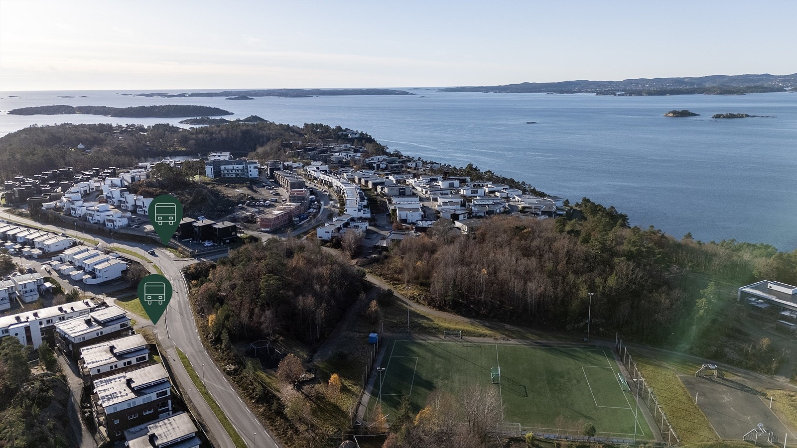 Kollektivtransport rett utenfor døren Galleribilde