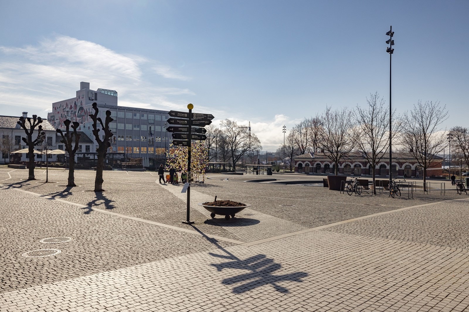 På Stortorget er det ofte yrende liv og diverse aktviteter. Galleribilde