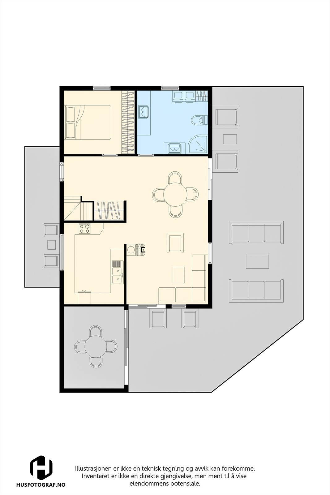 1. etasje Galleribilde