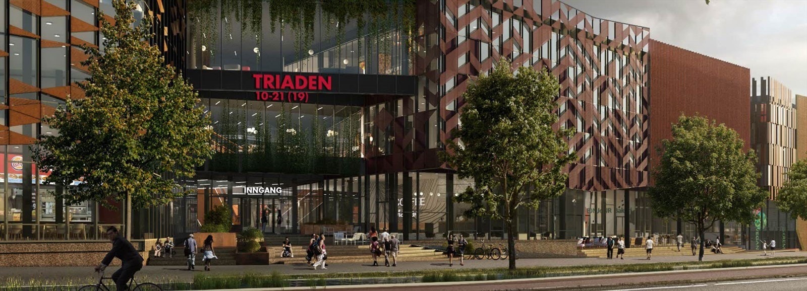 Triaden Lørenskog Storsenter ligger i kort gangavstand og byr på et bredt utvalg av butikker Galleribilde