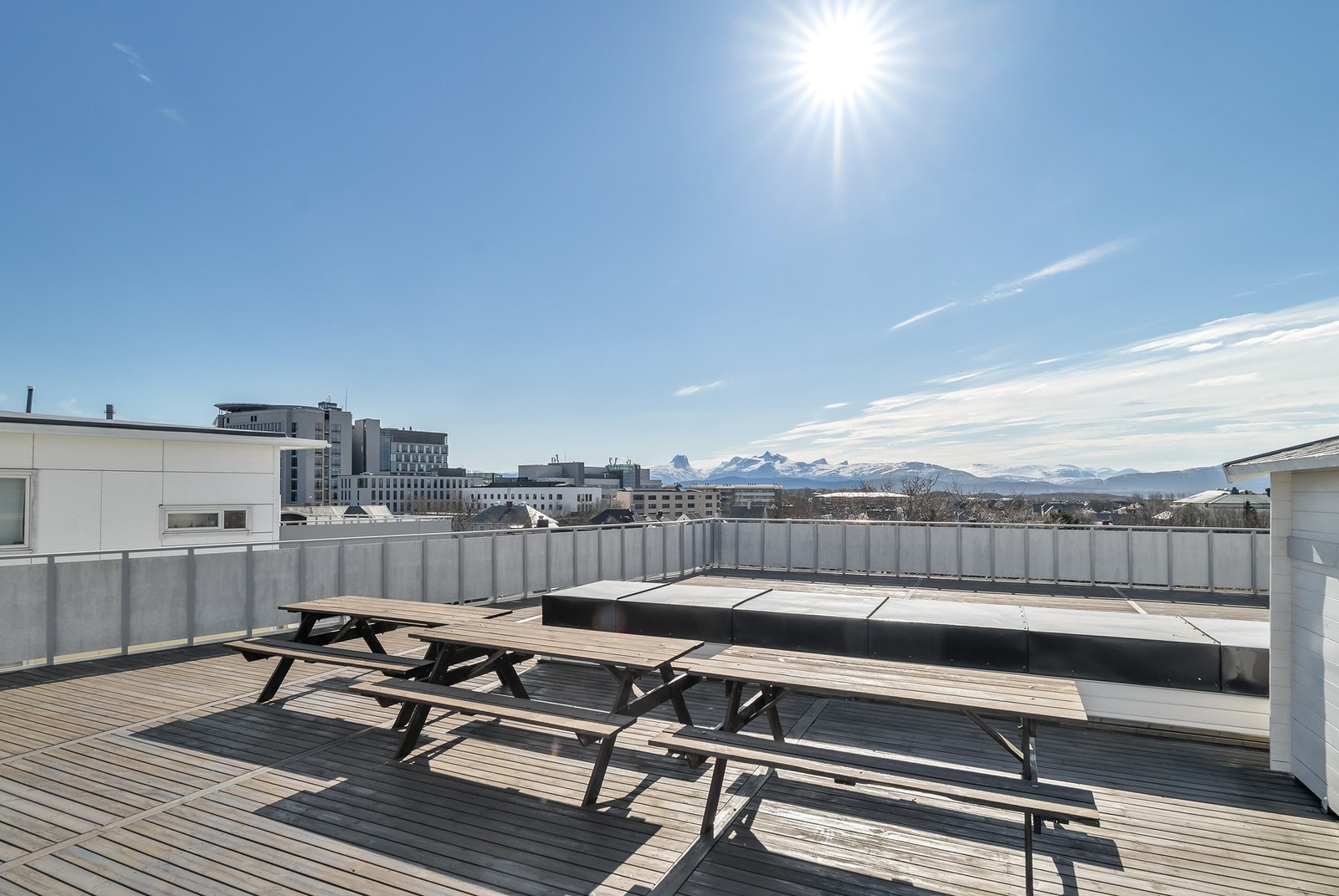 Felles takterrasse Galleribilde