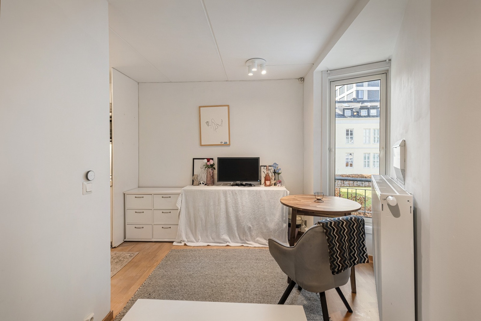 Stue / soverom hybel Galleribilde