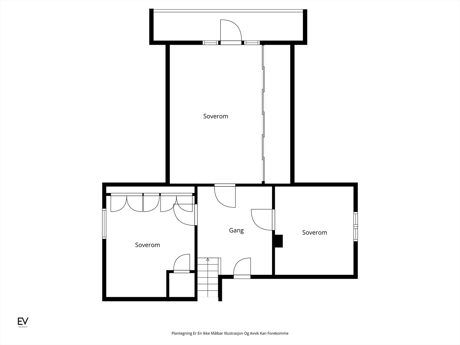 2. etasje: Plantegning Galleribilde