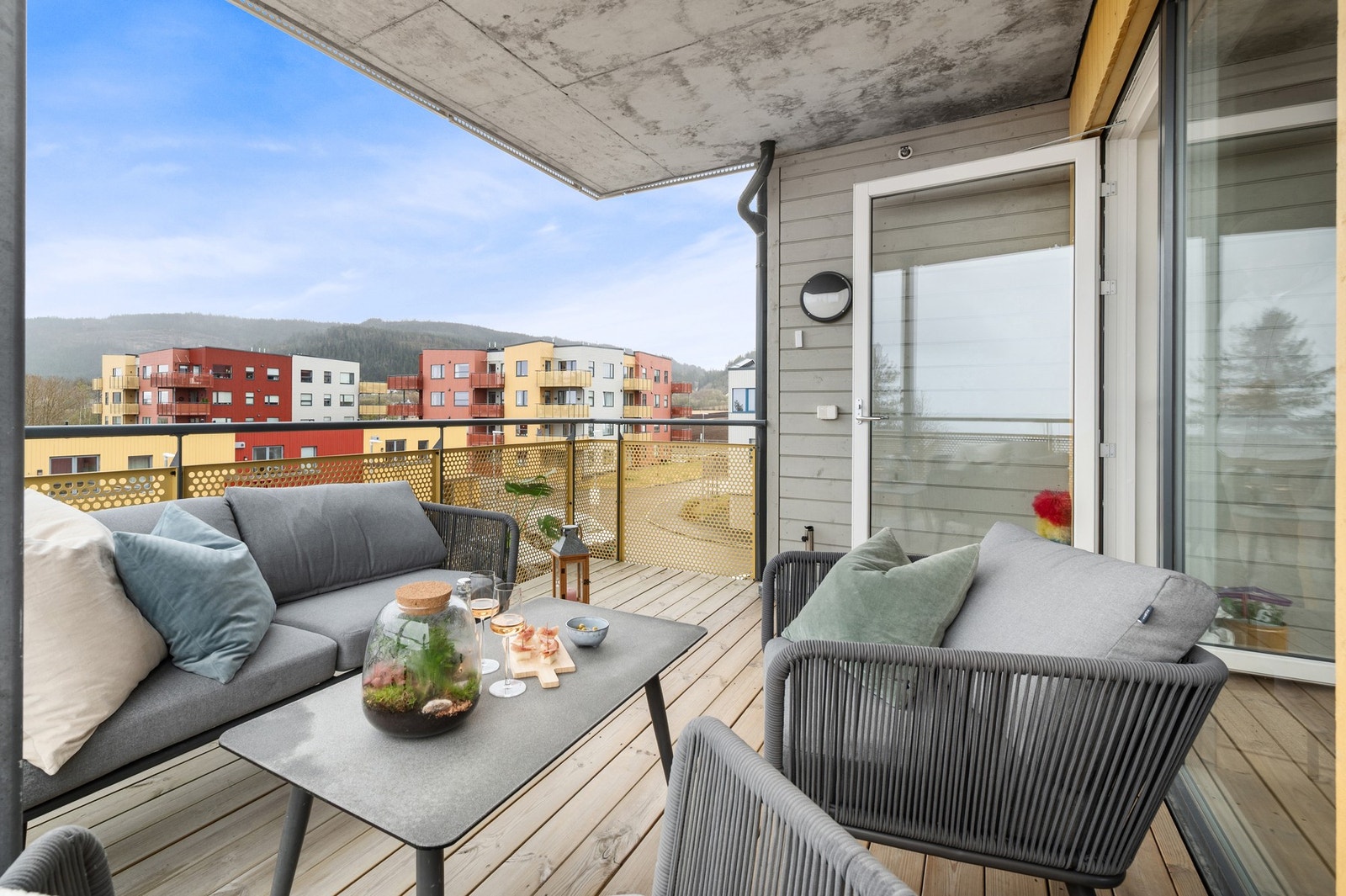 Her kan man nyte lange sommerdager i godt selskap. Galleribilde