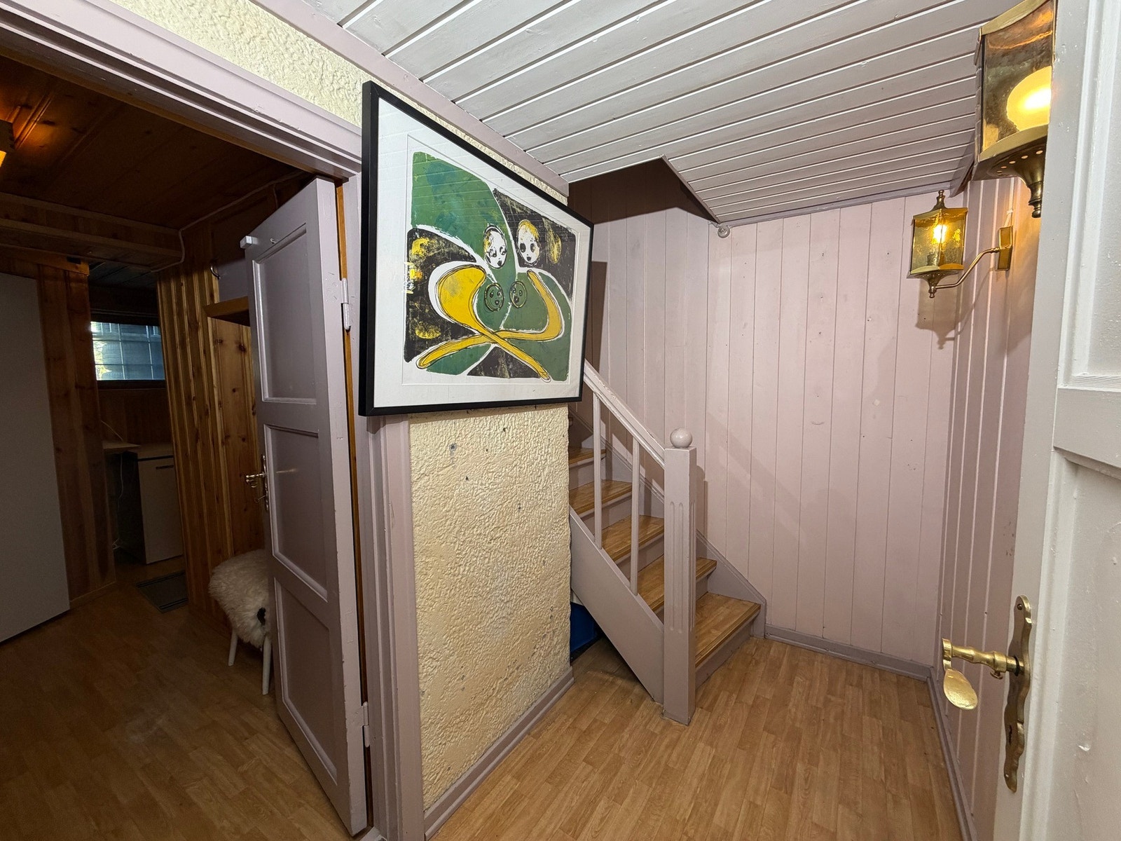 Trapp opp til første etasje. Galleribilde