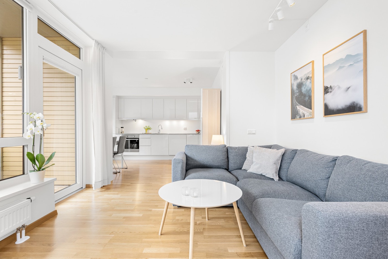 Fra stuen har du direkte utgang til terrassen. Galleribilde