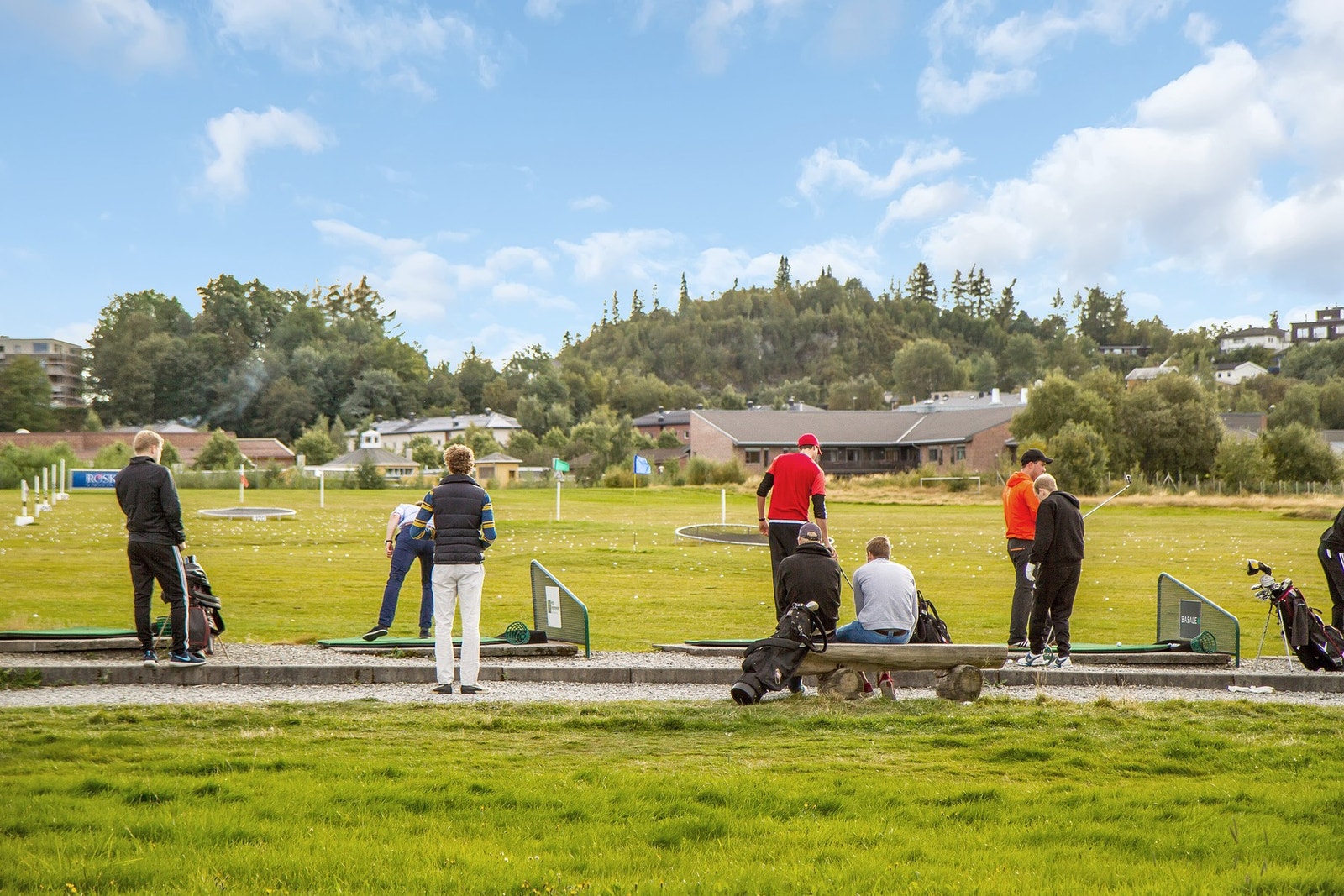 Fra leiligheten kan du spasere bort til Havstein golfbane. Galleribilde