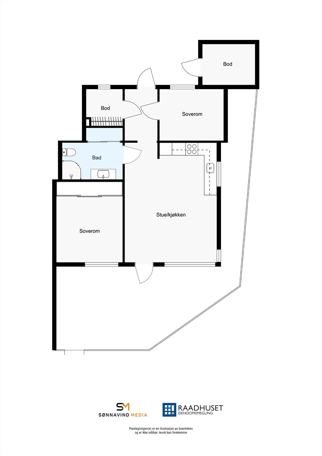 2D Plantegning Galleribilde