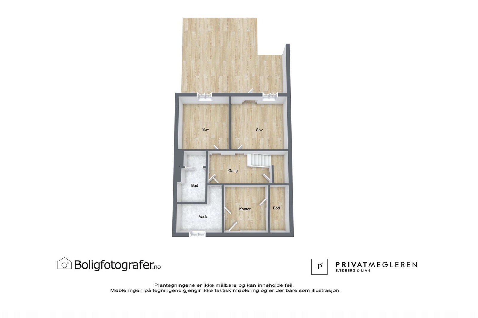 Plantegning 1. etasje - Palladiumveien 14C Galleribilde