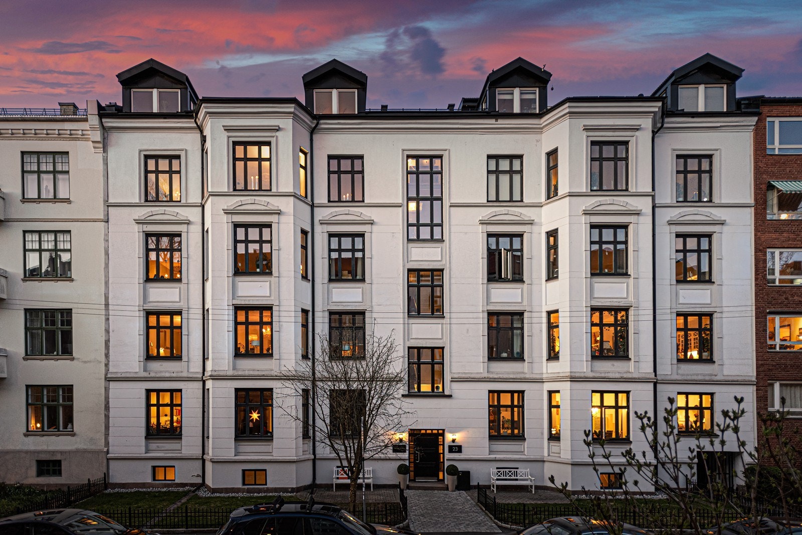 Velkommen til Schønings gate 23! - Presentert av Stian Pøhner og Siril Sloreby. Foto: Studio Oslo / Frantz Galleribilde